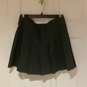 Aritzia Sunday Best Olive Skirt